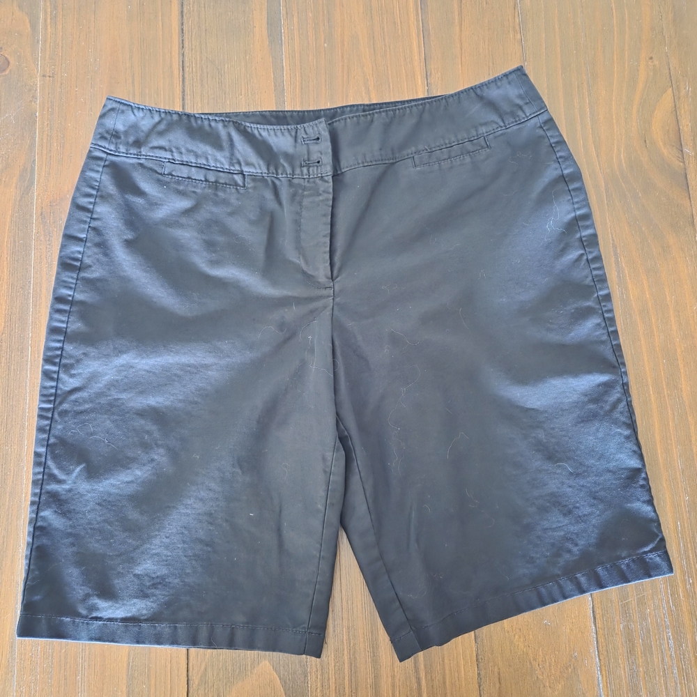 Ann Taylor Black Women's Bermudas